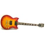Yamaha SG500 electric guitar, made in Japan, circa 1982, ser. no. 078983, cherry sunburst finish