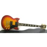 Yamaha SG1000 electric guitar, made in Japan, circa 1981, ser. no. 005313, cherry sunburst finish