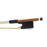 Contemporary silver mounted violin bow, unstamped, 61gm