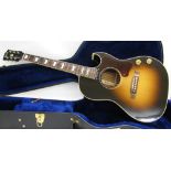 Gibson Custom Shop CF-100E electro-acoustic guitar, circa 2012, ser. no.  11972017, vintage sunburst