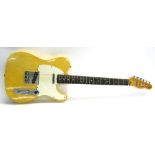 Fender Telecaster electric guitar, made in USA, circa 1973/74, ser. no. 403935, see-through blonde