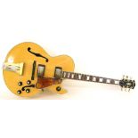 Ibanez 2455NT Super 70s electric archtop guitar, made in Japan, circa 1977, ser. no. B777169,