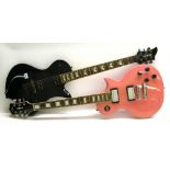 Fernandes Ravelle electric guitar ser. no. FG08110816, black finish, electrics appear to be in