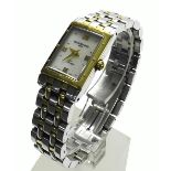 (PXTBY1) Raymond Weil Tango bi-colour lady's bracelet watch, ref. 5970, ser. no. K008532, 17mm