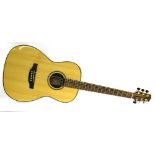 Takamine G Series GY93-NAT electro-acoustic guitar, ser. no. TC13053411, natural top finish in clean