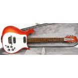 1967 Rickenbacker 450/12 twelve string electric guitar, made in USA, ser. no. GE2559, Fireglo finish