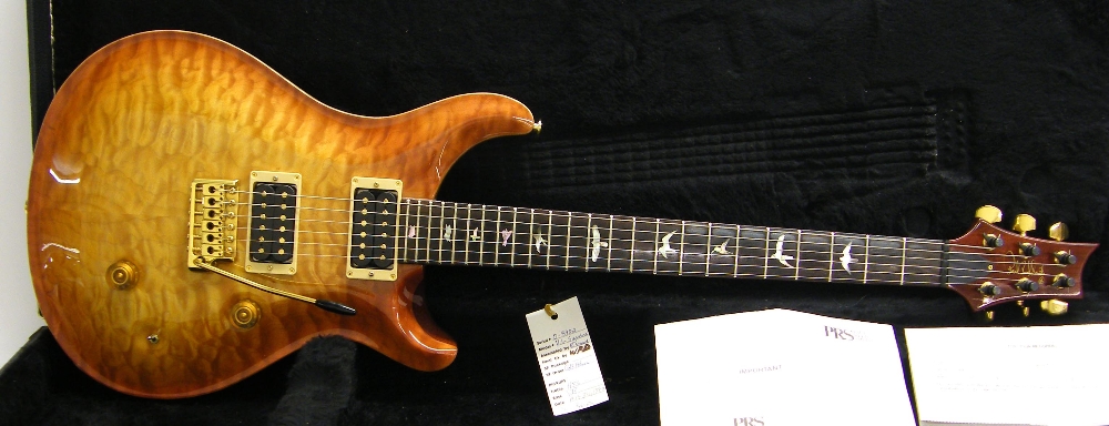 Paul Reed Smith (PRS) signature electric guitar, no. 999 of 1000 made, circa 1990, ser. no. 0-