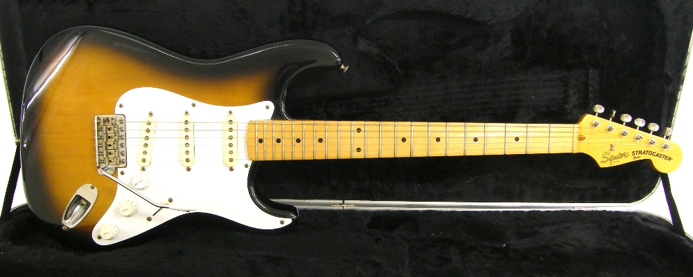 1983 Squier by Fender Japanese Vintage Stratocaster electric guitar, made in Japan, ser. no.