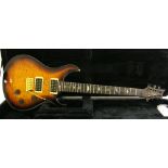 2002 Paul Reed Smith Custom 24 electric guitar, ser. no. 2 62867, quilted sunburst finish with a few