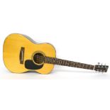 Fender F-15 acoustic guitar, made in Japan, ser. no. 251373, condition: good