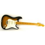 Tokai Gold Star Sound electric guitar, made in Japan, circa 1985, sunburst finish with a few mild