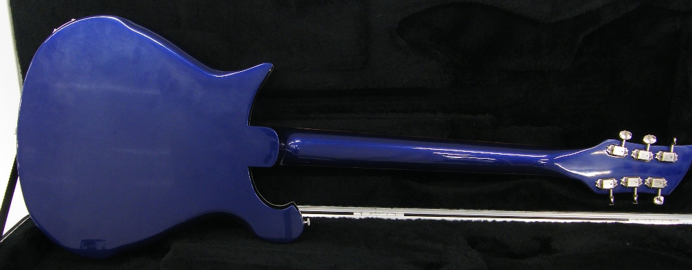 2008 Rickenbacker 660 electric guitar, made in USA, ser. no. 0829491, midnight blue finish with - Image 2 of 2