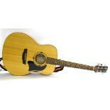 Garrison GGC-30 electro-acoustic guitar, made in Canada, ser. no. 060529019, electrics appear to