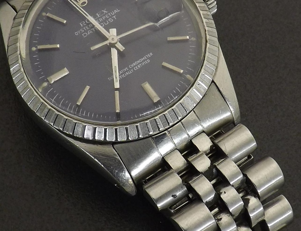 (Q2KDGV) Rolex Oyster Perpetual Datejust stainless steel gentleman's bracelet watch, ref. 16030, no. - Image 5 of 7