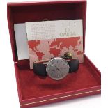 Omega Seamaster Quartz stainless steel gentleman's wristwatch, ref. ST1960079, circular silvered