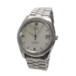 Omega Seamaster Electronic f300Hz Chronometer stainless steel gentleman's bracelet watch, circa