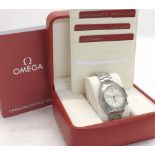 Omega Speedmaster Chronometer automatic chronograph stainless steel gentleman's bracelet watch, ref.