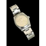 (542553-1-A) Rolex Oyster Perpetual mid-size stainless steel bracelet watch, ref. 77080, ser. no.