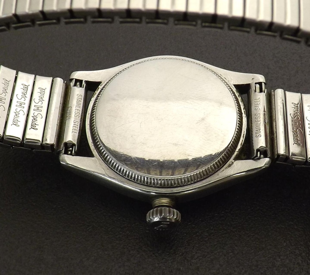 Rolex Oyster Royal stainless steel gentleman's wristwatch, ref. 6044, no. 740864, circa 1951, the - Image 2 of 2