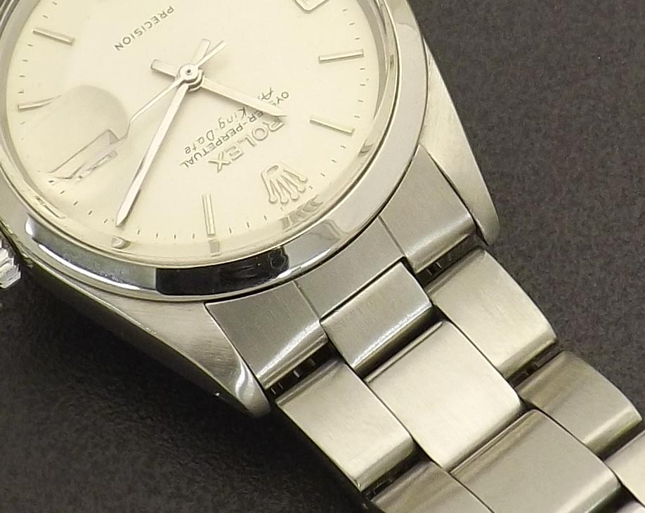 Rolex Oyster Perpetual Air-King Date Precision stainless steel gentleman's bracelet watch, ref. - Image 5 of 6