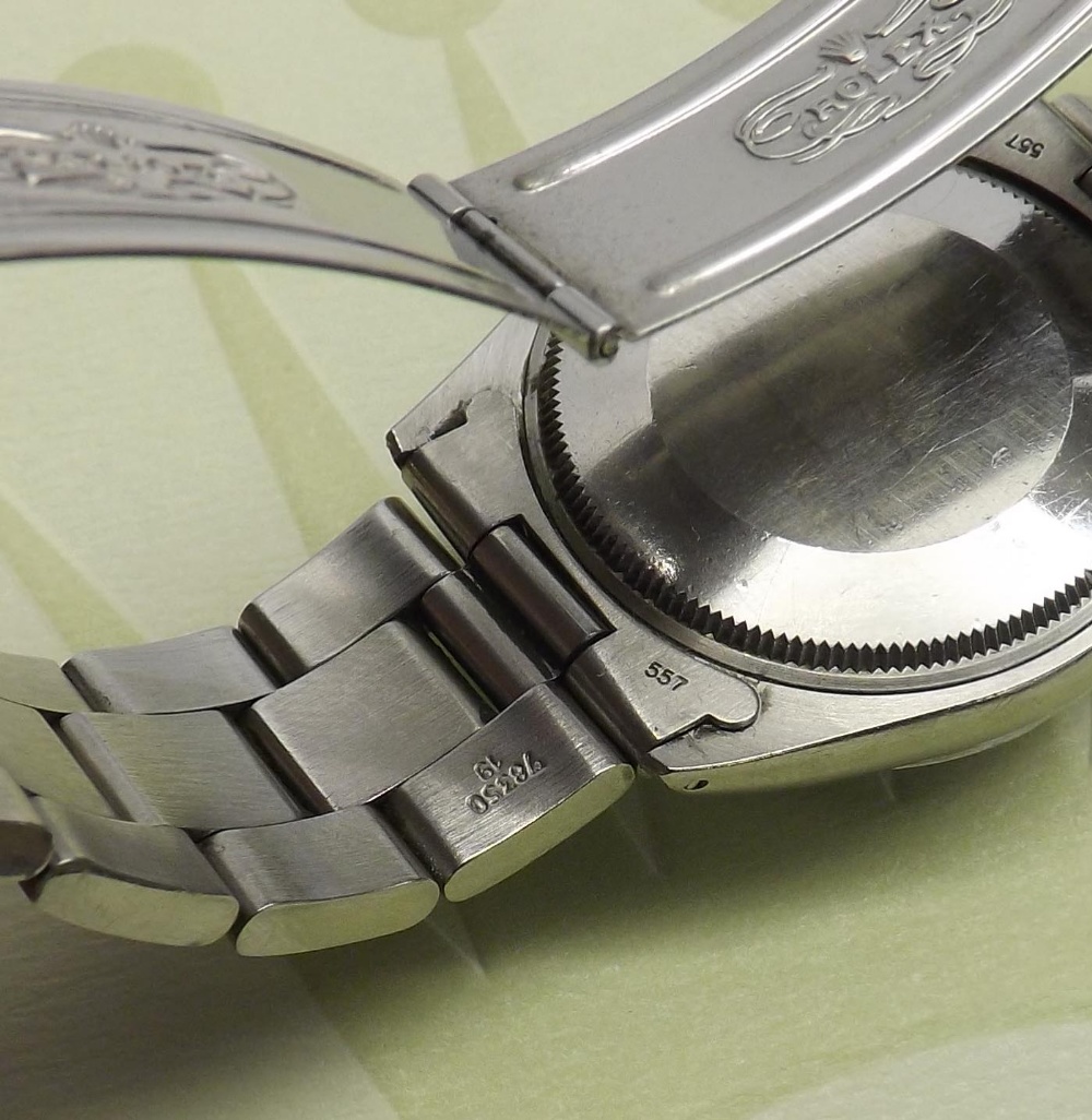 Rolex Oyster Perpetual Chronometer stainless steel gentleman's bracelet watch, ref. 1002, ser no. - Image 5 of 8