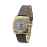 Rolex Oyster 1930s 18ct mid-size wristwatch, case ref. 260554/1925, the circular silvered dial