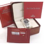 Omega De Ville Co-Axial Chronometer stainless steel gentleman's bracelet watch, ref. 45315100, the