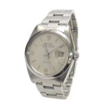 Rolex Oyster Perpetual Air-King Date Precision stainless steel gentleman's bracelet watch, ref.