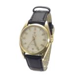 Rolex Oyster Precision 9ct gentleman's wristwatch, ref. 6422, ser. no. 483357, import hallmarks