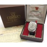 Omega Constellation Electronic f300Hz Chronometer stainless steel gentleman's bracelet watch,