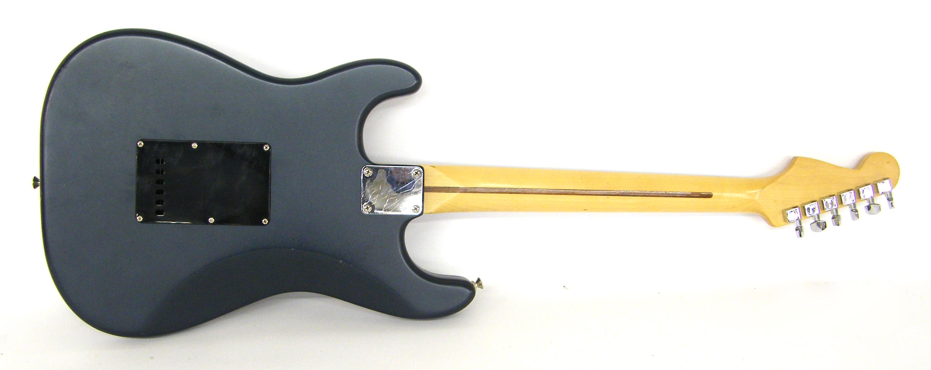 2003 Fender FSR Stratocaster electric guitar, made in Mexico, ser. no. MZ3134717, satin blue - Image 2 of 2