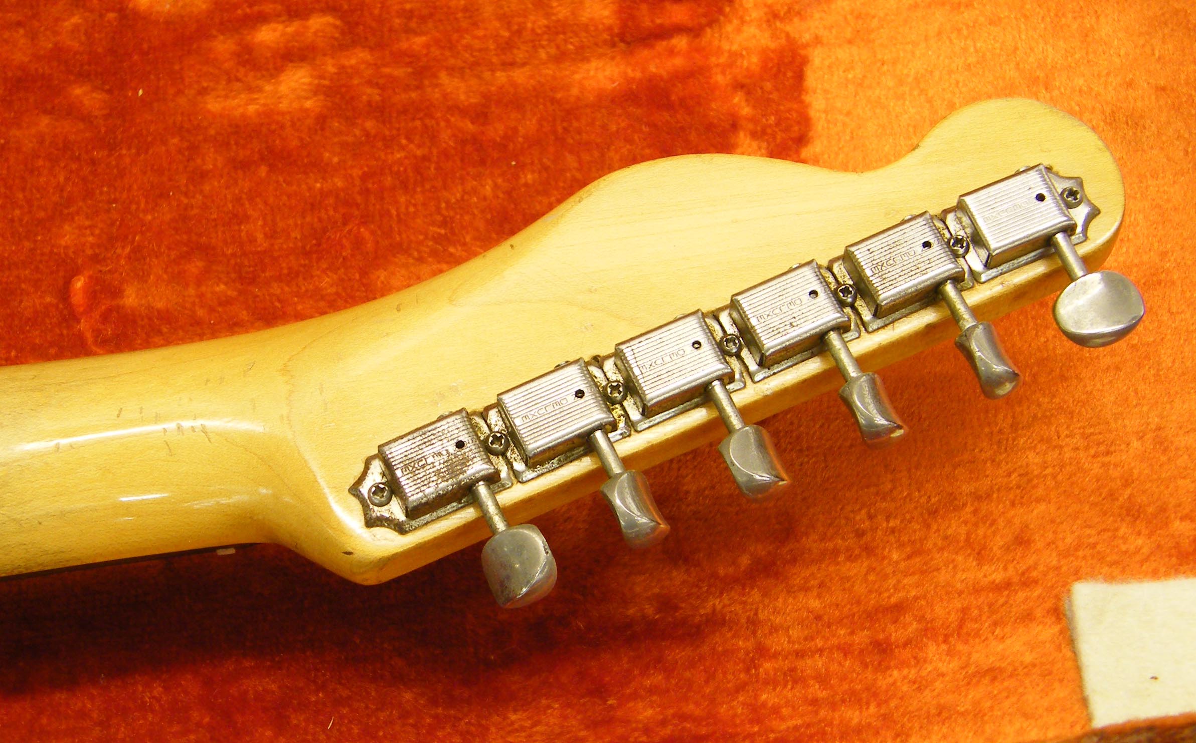 1960 Fender Custom Esquire electric guitar, made in USA, ser. no. 54146, sunburst finish with - Image 6 of 8