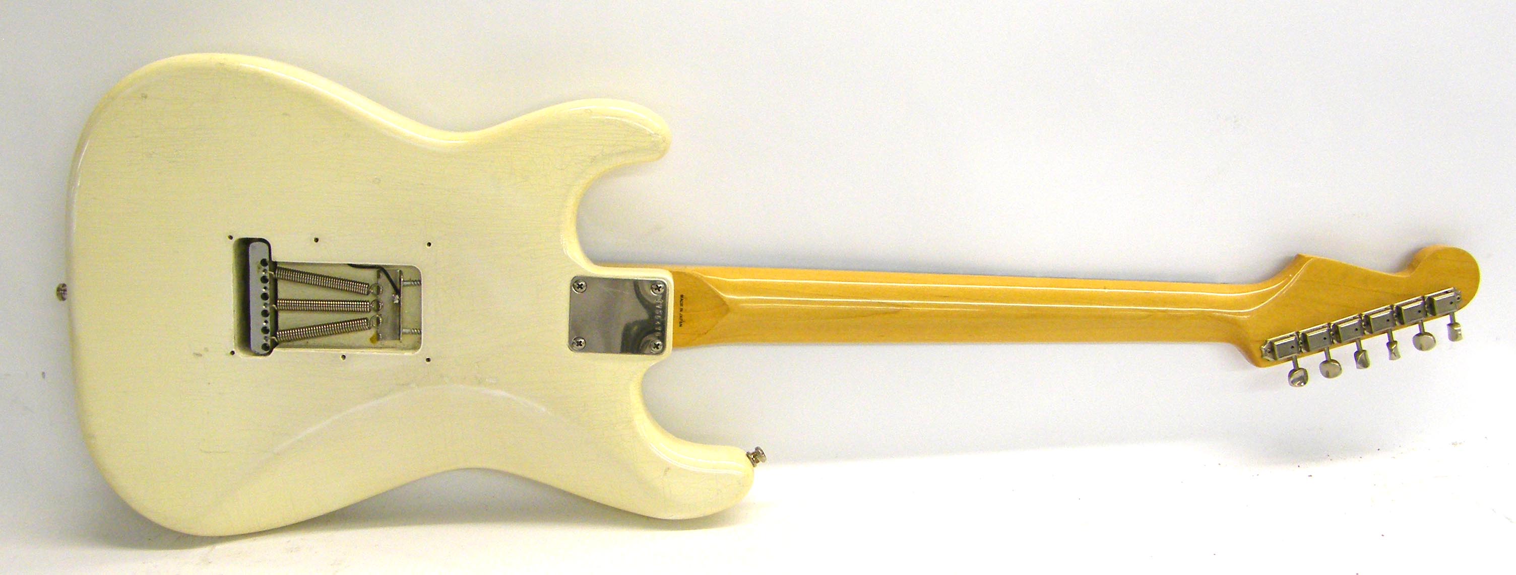 1983 Fender JV ST62-65 Stratocaster electric guitar, made in Japan, ser. no. JV56470, white finish - Image 2 of 2