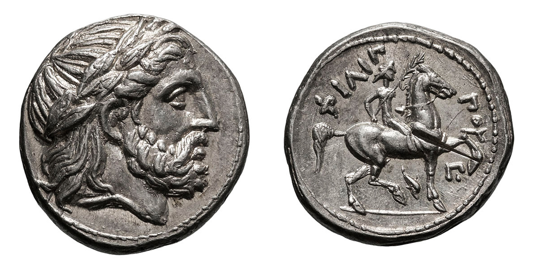 Macedonian Kingdom. Philip II.   357-336 BC. Tetradrachm, 14.35g (10h). Amphipolis, c. 323-315 BC.