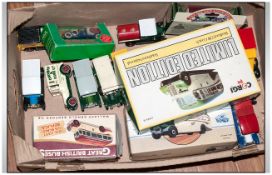 Collection Of Boxed & Unboxed Model Cars, including Corgi, Matchbox, etc.