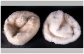 Two Blonde Mink Hats