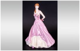Coalport - Ltd and Numbered Edition Figurine Now and Forever ' Number 348. CW773. Sculpted by J.