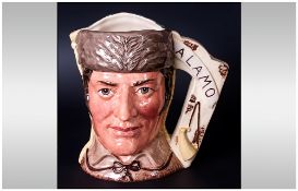 Royal Doulton Limited Edition Character Jug 'The Battle Of Almo' ''Davy Crockett/Antonio Lopez''