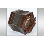 Steel Reeds Concertina in box.