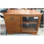 Teak Coloured Hi Fi Unit