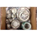 Box of Pottery, the majority Indian Tree