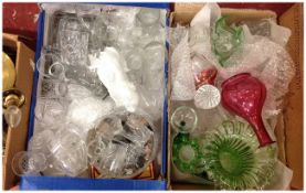 Two Boxes of Glassware.