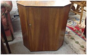 Walnut Stool Cabinet