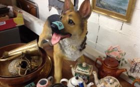 Alsatian Dog Figure