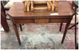 Georgian Mahogany Tea Table