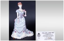 Royal Worcester Ltd Edition Figure ' The Golden Jubilee Ball '  RW.4617. Designer R. Hughes,