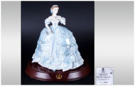 Royal Worcester Numbered and Ltd Edition Figure, Num.9317. The First Quadrille ' Henrietta ' RW.