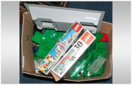 Large Box Of Lego, Containing A Quantity Of Pieces,