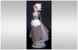 Lladro Figure ' Kristina ' Model No.5062. Issued 1980-1985. Height 10.25 Inches. Mint Condition.