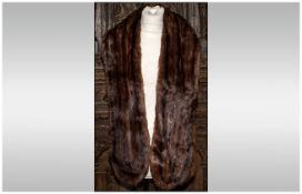 1950's Dyed Marmot Mink Stole